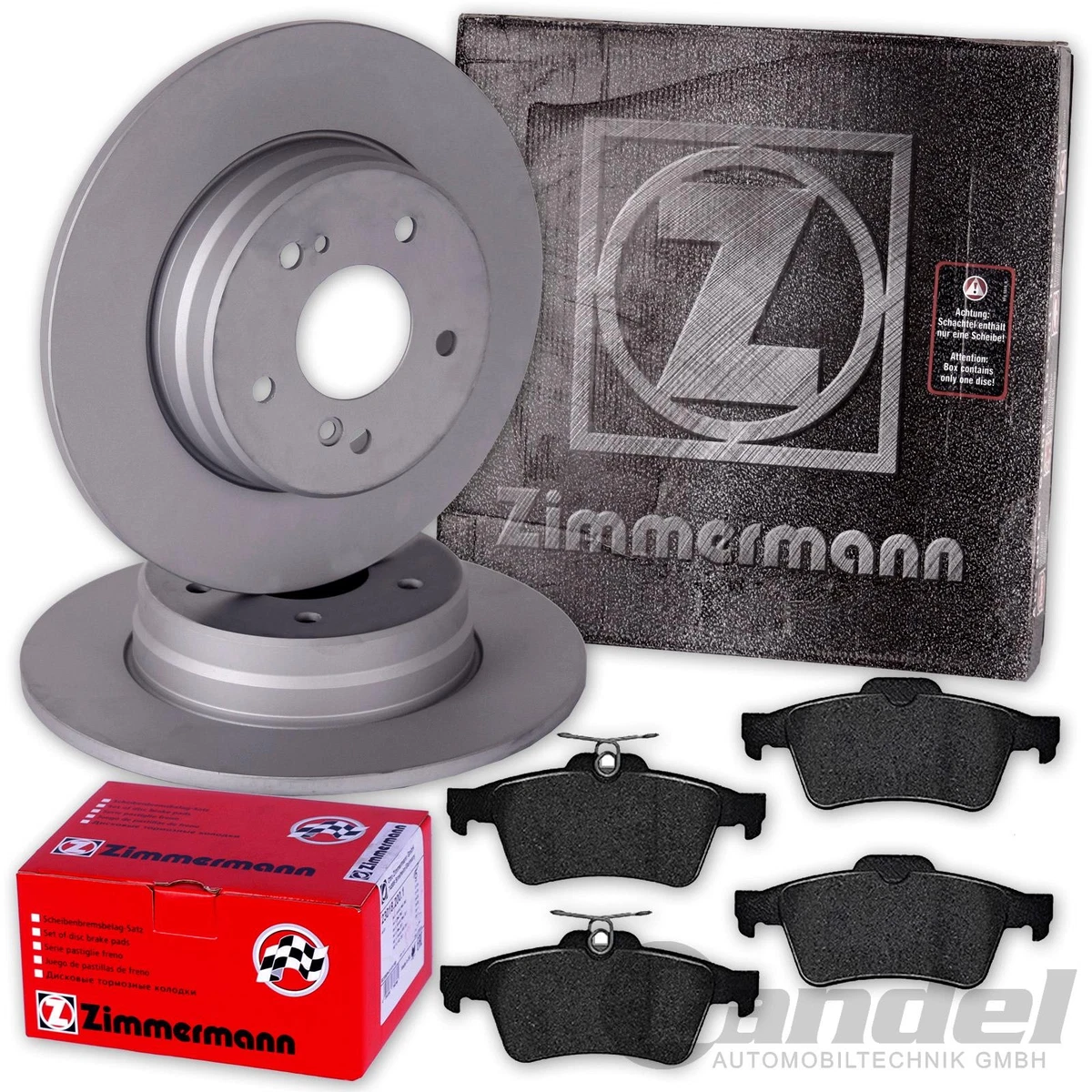 Гальмівні колодки та диски Zimmermann для Ford Focus III 1.6 LPG — надійність та безпека