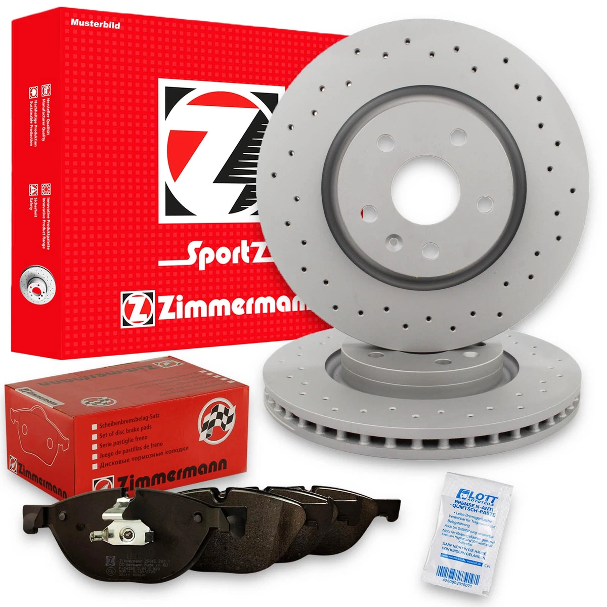 Гальмівні колодки та диски Zimmermann для HYUNDAI GETZ (TB) - якість та надійність