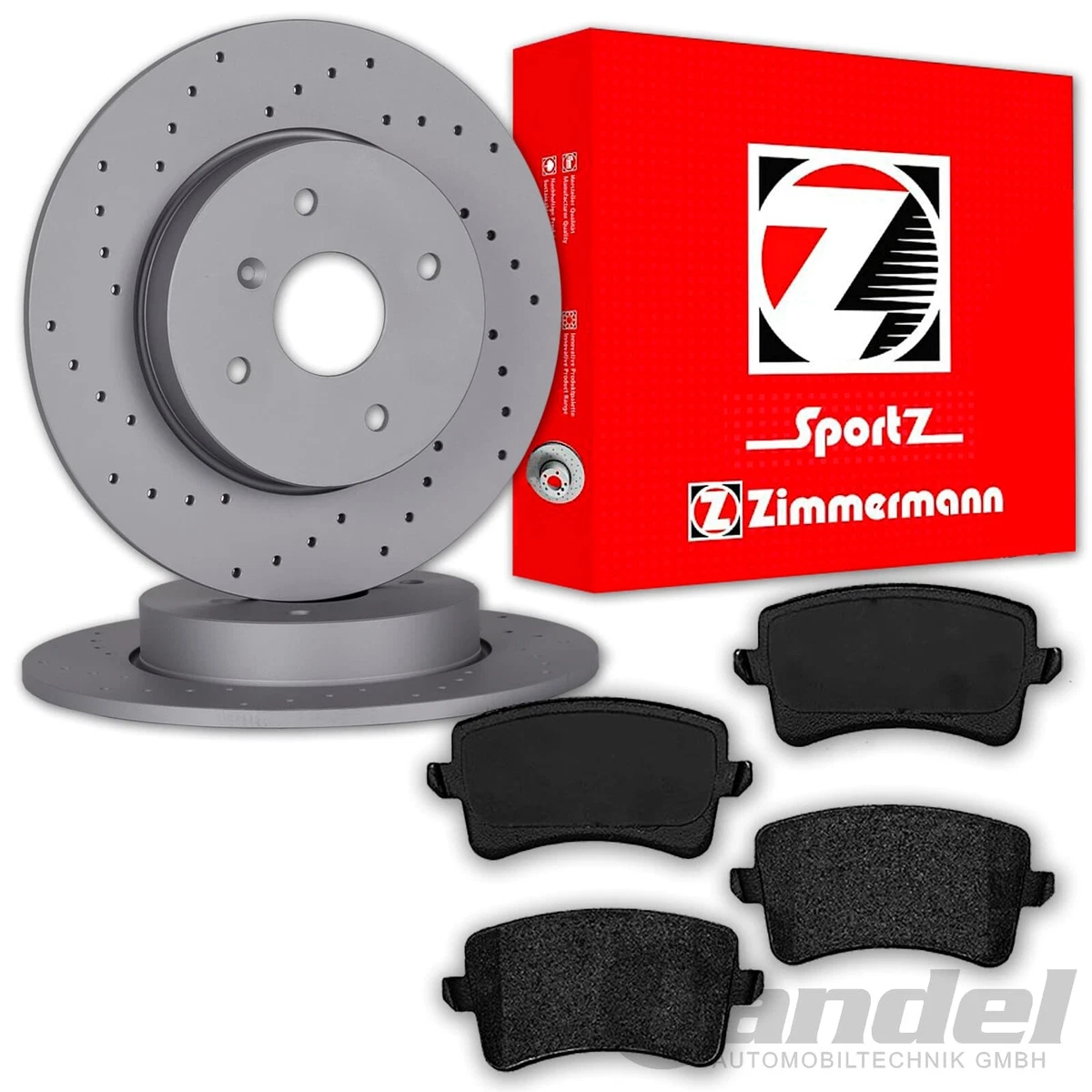 Гальмівні колодки Zimmermann для SSANGYONG KORANDO (CK) 2.0 e-XDi