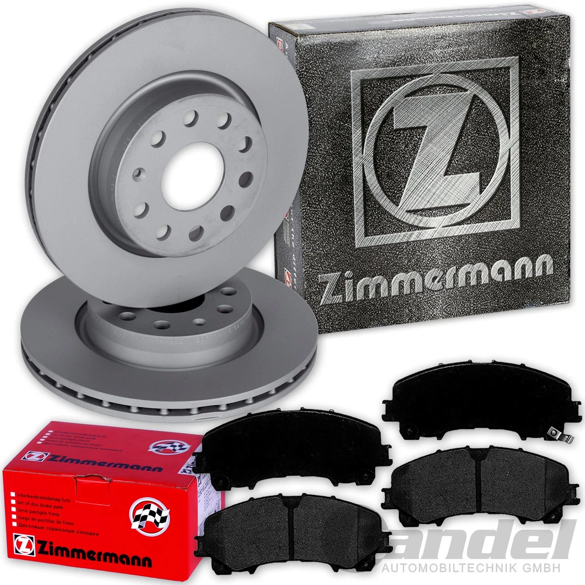 Гальмівні комплект Zimmermann для MAZDA MX-5 II (NB) 1.8 16V: Надійність і безпека