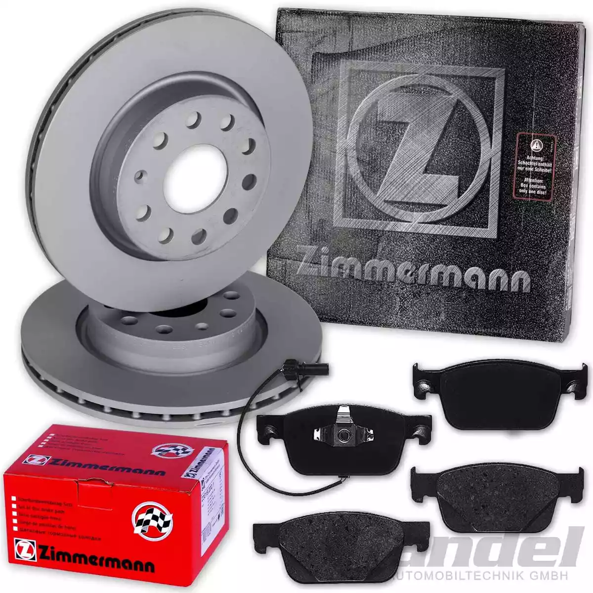 Гальмівні колодки та диски Zimmermann для PORSCHE 911 кабріолет (997)