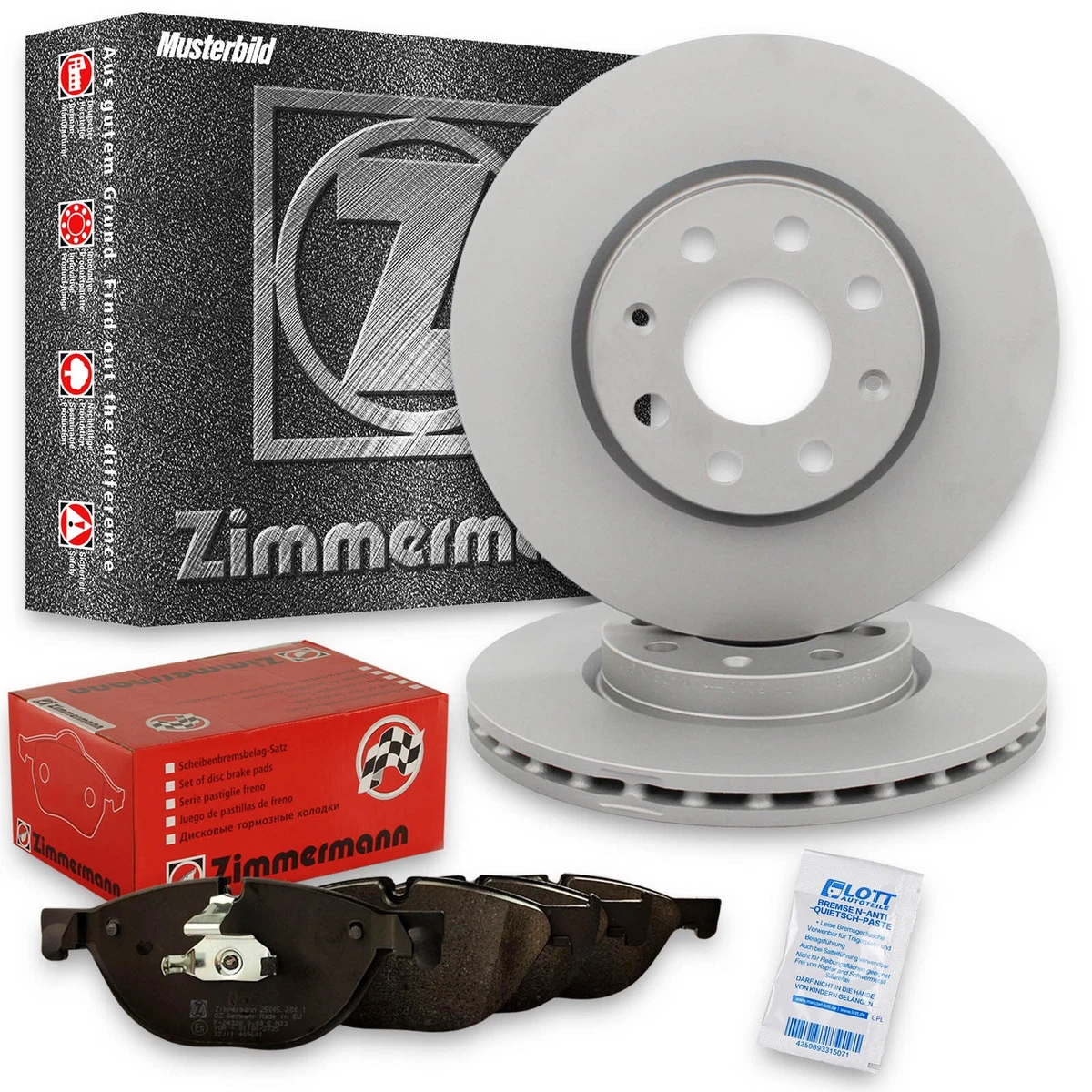 Гальмівні колодки та диски Zimmermann для FIAT PUNTO (188_): Надійність і безпека