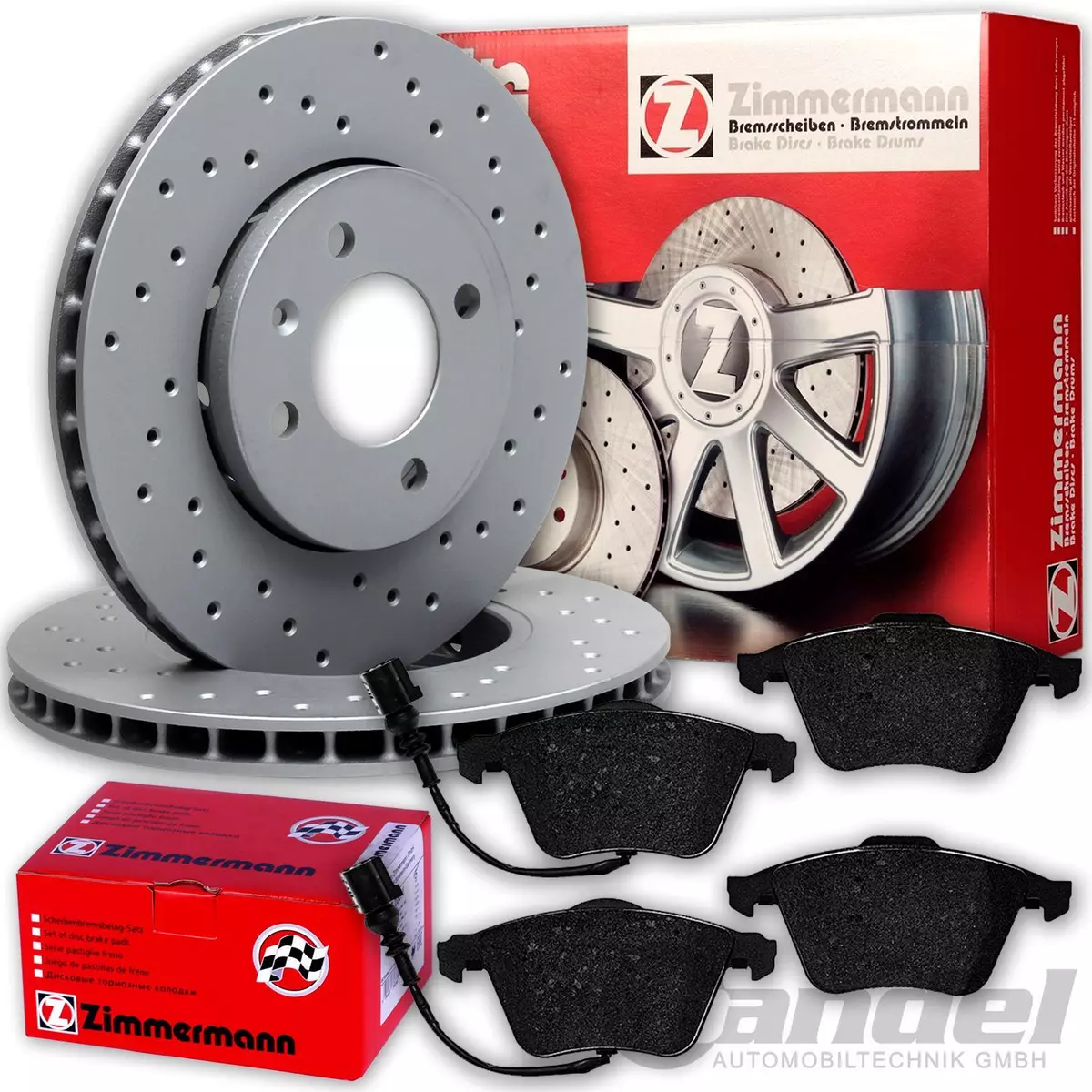 Гальмівні системи Zimmermann для Mercedes-Benz 190 (W201) E 2.3-16