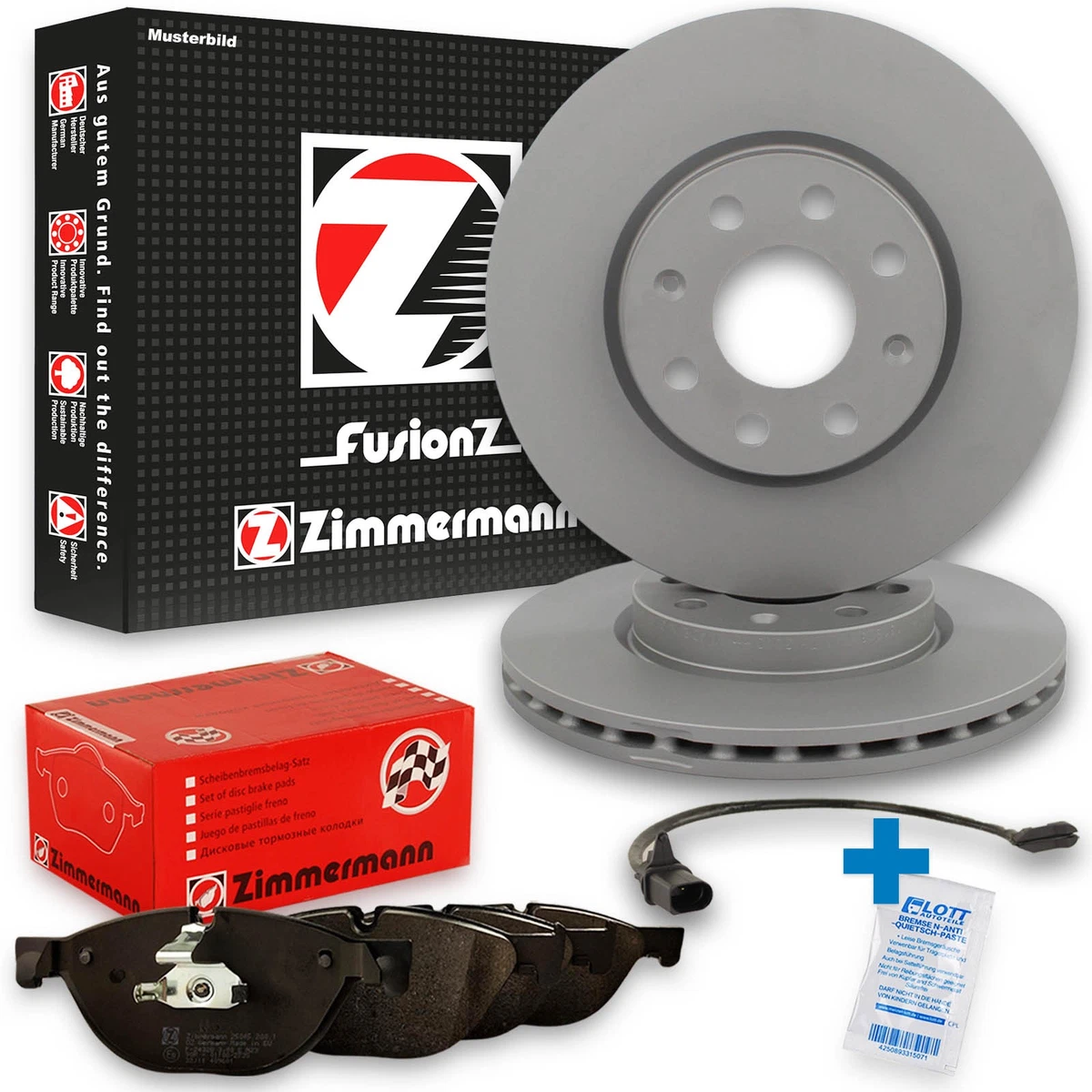 Гальмівні колодки та диски Zimmermann для HYUNDAI GETZ (TB) - якість та надійність