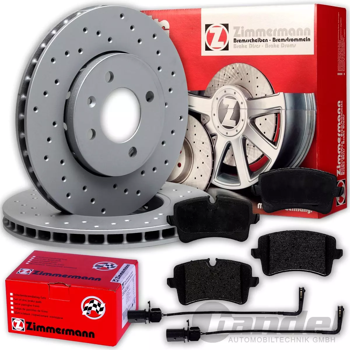 Гальмівні колодки та диски Zimmermann для HYUNDAI GETZ (TB) - якість та надійність