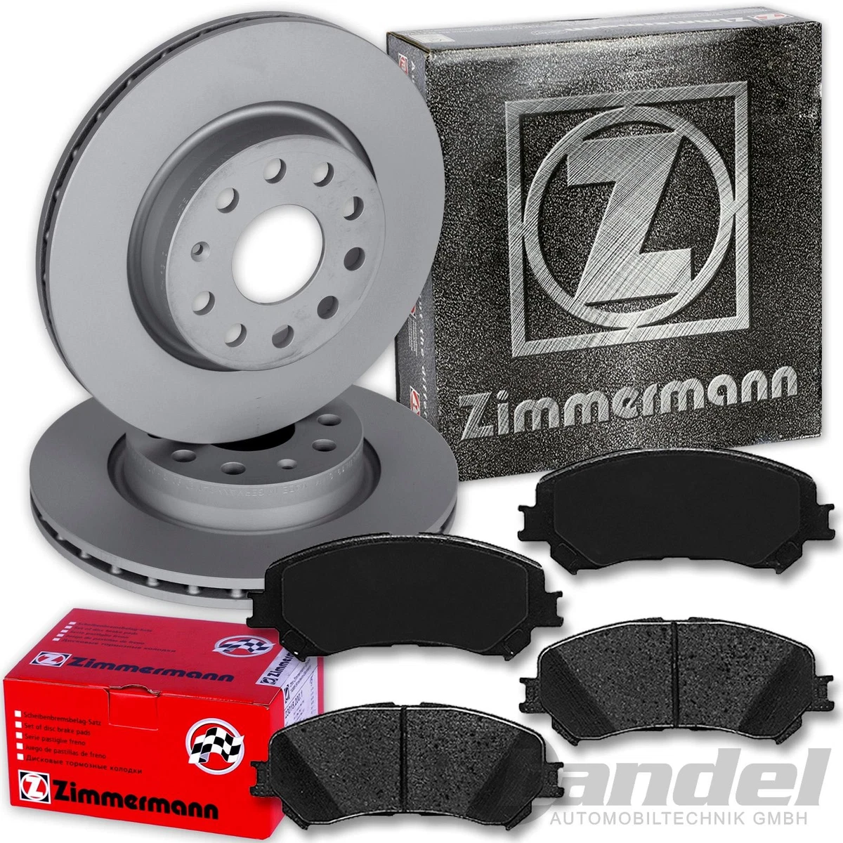 Гальмівні колодки та диски Zimmermann для Ford Focus III 1.6 LPG — надійність та безпека