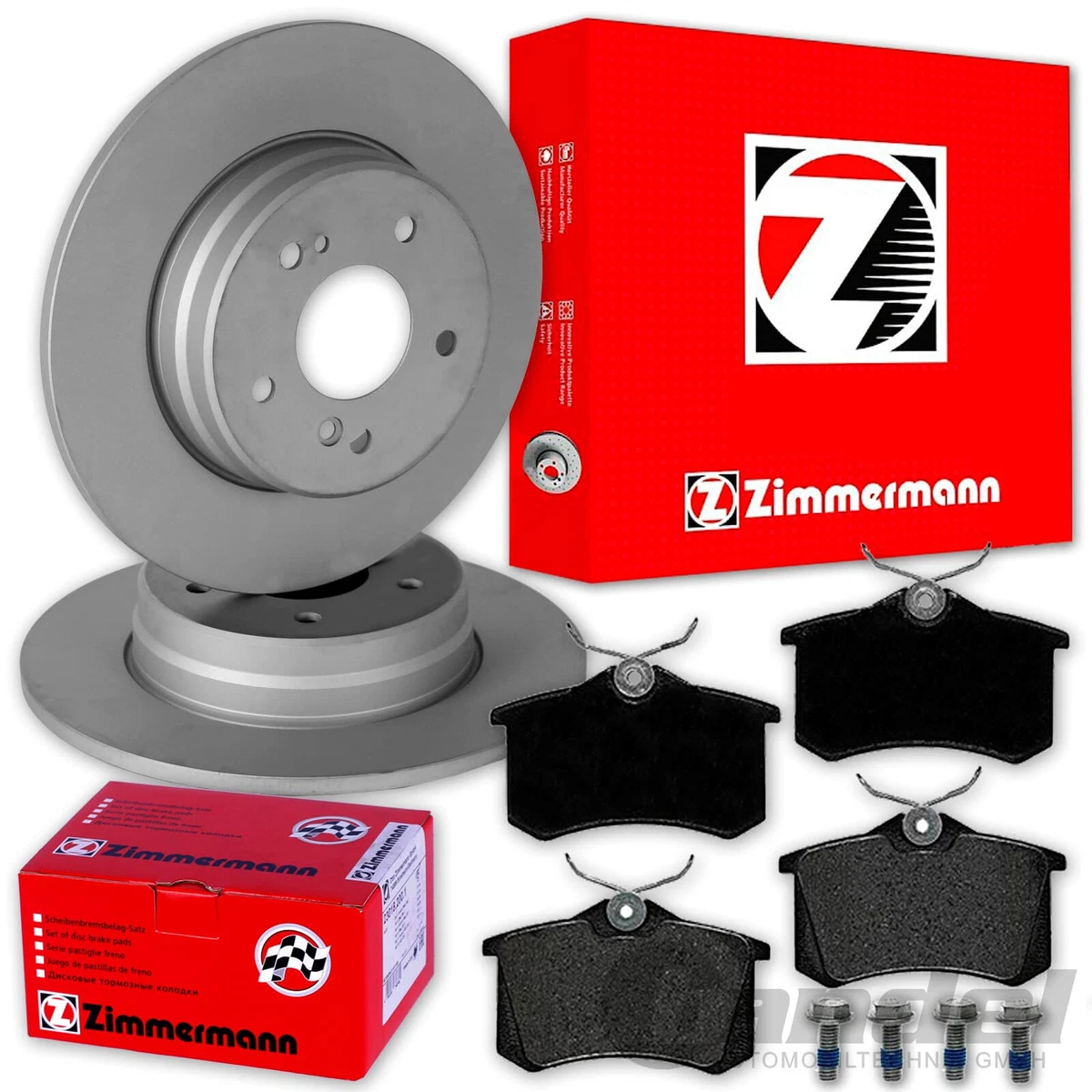 Гальмівні комплект Zimmermann для MAZDA MX-5 II (NB) 1.8 16V: Надійність і безпека